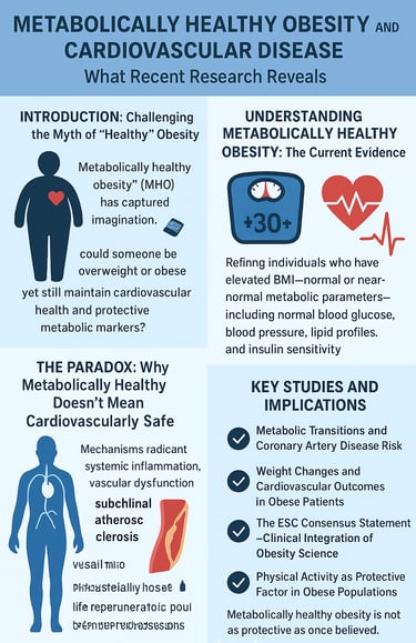 Metabolically Healthy Obesity: Why "Healthy" Doesn't Mean Safe