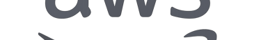 Amazon Web Services (AWS) logo in grayscale