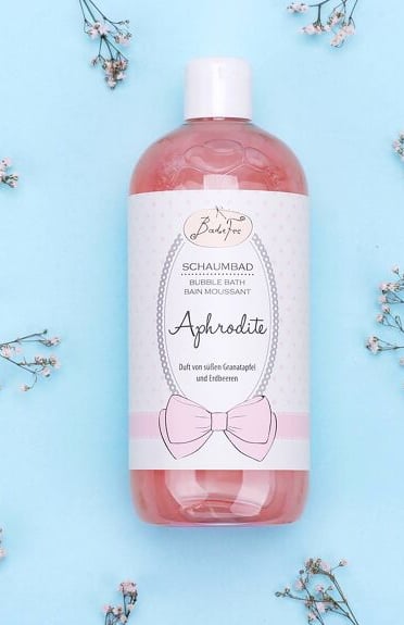 bain moussant fraise et grenade 