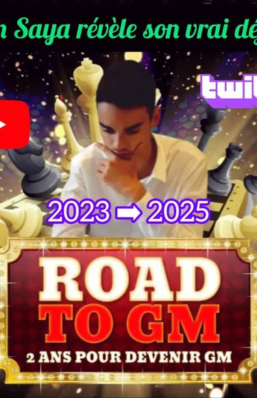 a man in a white shirt and a sign that says road to the top of