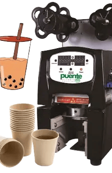 Cup sealing machine