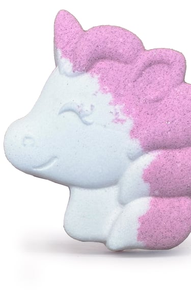 licorne effervescente produits de bain pas cher bio pour les enfants   