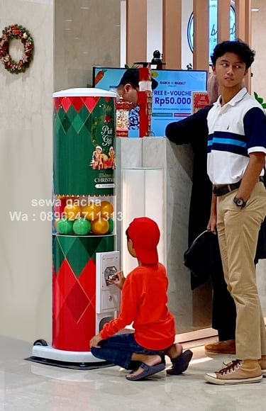 sewa mesin gacha gachapon custom