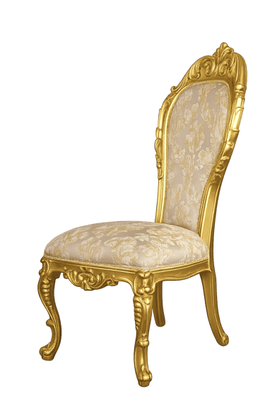 Royal Baroque Style Dining Chair – Crown Crafter Saharanpur