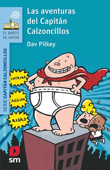 Libro pdf Las aventuras del capitán calzoncillos de Dav Pilkey