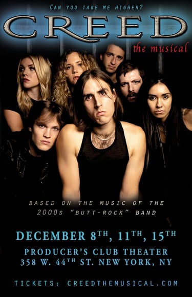 Creed: the musical poster, jesse montagna actor writer