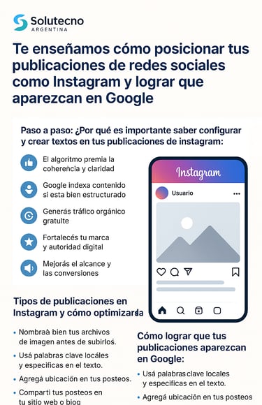 Aprende paso a paso cómo configurar y crear publicaciones efectivas en Instagram para que se posicio