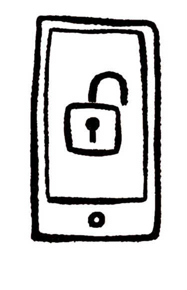 a black and white photo of a lock lock with a lock on it