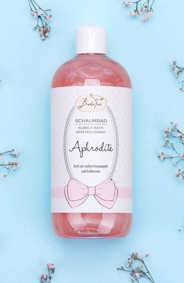 bain moussant fraise et grenade 