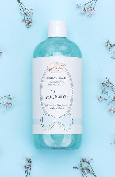 bain moussant citron vert l'ambre santal et la lavande
