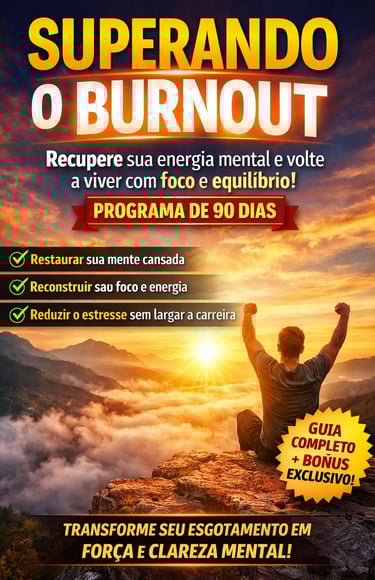 Guia prático para identificar o burnout, recuperar energia mental e reconstruir foco e motivação no 