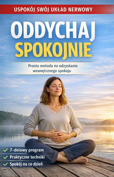 Oddychanie przeponowe to naturalna metoda uspokojenia układu nerwowego, redukcji stresu i napięcia o