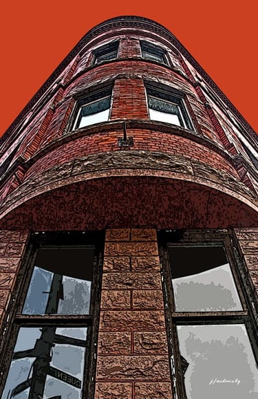 Expositor Building looking up 12275