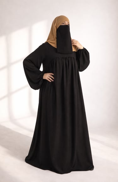 abaya manche ballon