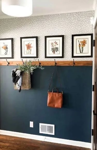 Patères pour une entrée 