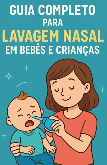 imagem sobre lavagem nasal