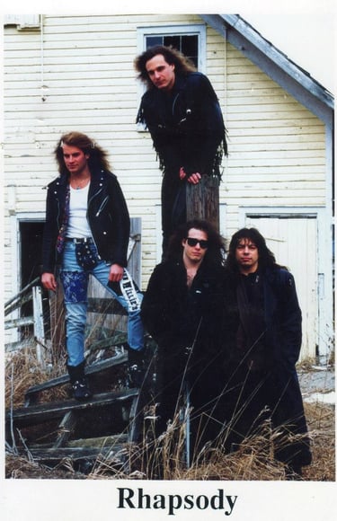 Rhapsody 90's rock band