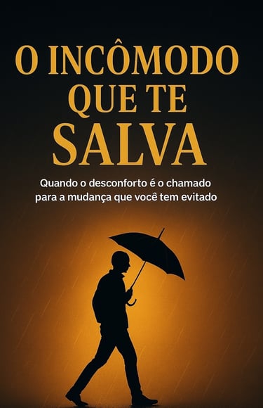 Capa do e-book O Incômodo que Te Salva — guia de autotransformação emocional