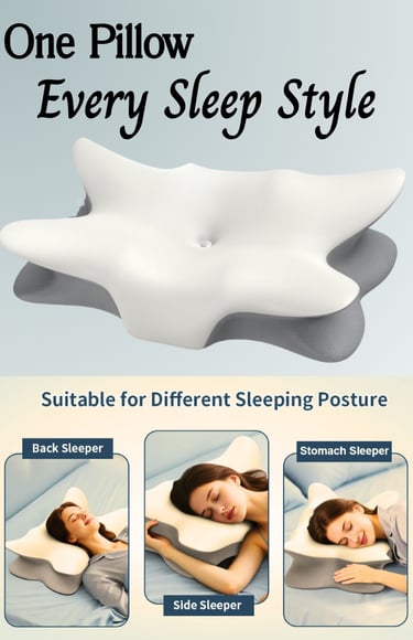 Orthopedic Cervical Neck and Shoulder Pillow