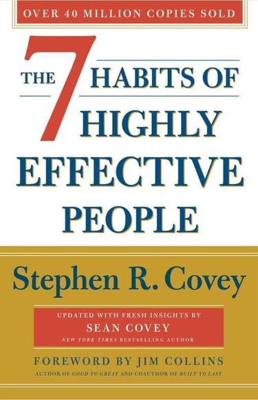 The 7 Habits of Highly Effective People book cover