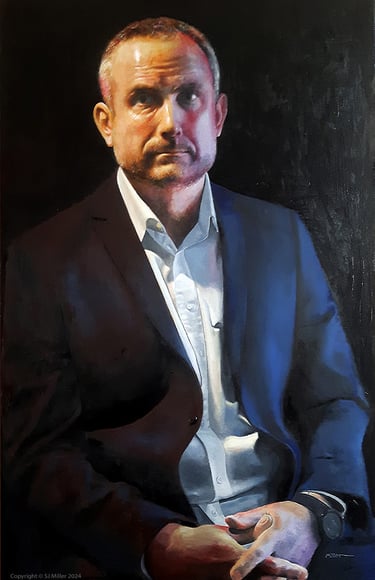 Portrait of Richard Barker © SJ Miller 2024