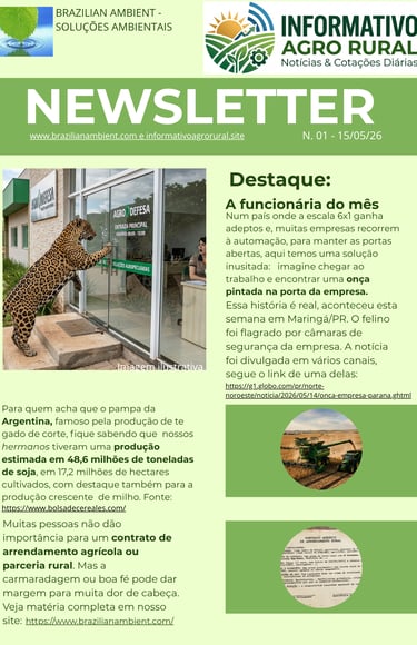 newsletter n. 01 de 15/03/26
