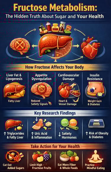“Why Fructose Makes You Overeat: How It Disrupts the Brain’s Satiety and Reward Signals”