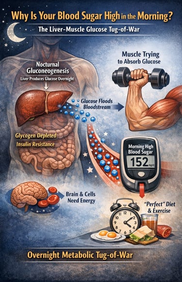 Your Liver May Be Raising Your Blood Sugar Overnight — Even If Your Diet Is Perfect