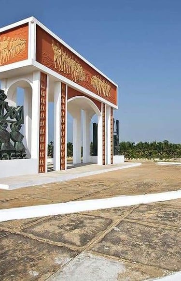 Slave Door of No Return in the town of Ouidah, Benin