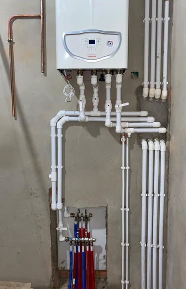 temiz işçilik ile yapılan tesisat projeleri