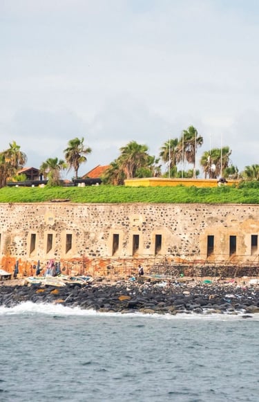 Slave Trading Centre of Goree Island in Senegal