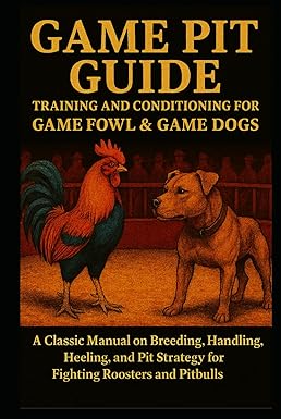 american pit bull terrier game dog and game fowl book