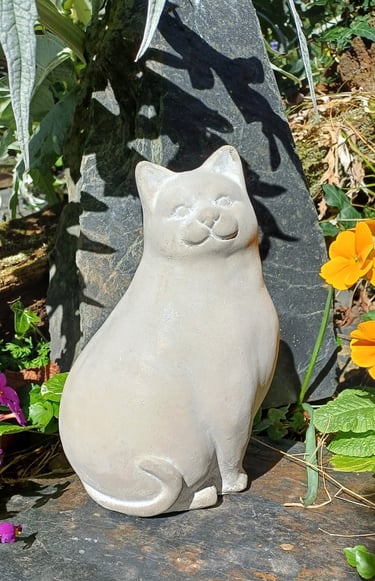 chat ornement tombe, décoration décès animal