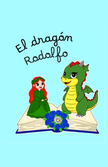 Cuento, infantil, dragón, princesa, Sant Jordi, castillo, magia, niños de 3 a 10 años.