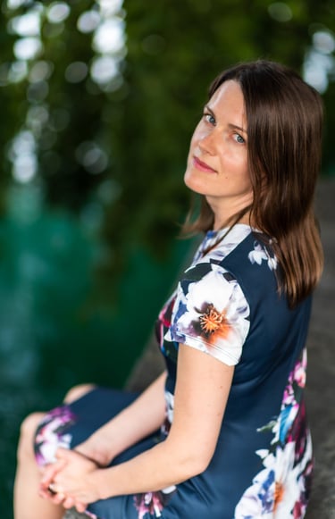 Lady portrait image in Zurich, autumn