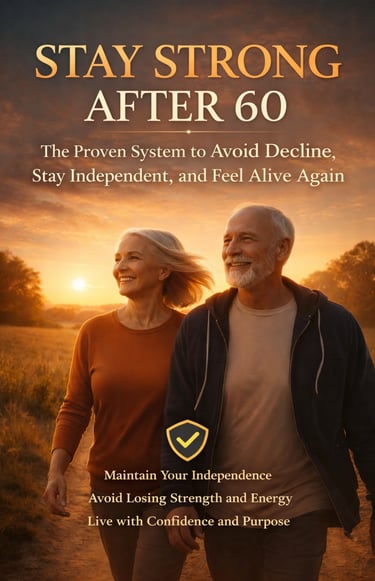 Afraid of losing your strength or independence after 60? Discover a simple, proven system to stay ac