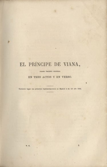 El Príncipe de Viana de Gertrudis de Avellaneda