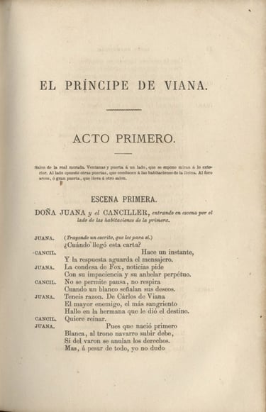 El Príncipe de Viana de Gertrudis de Avellaneda