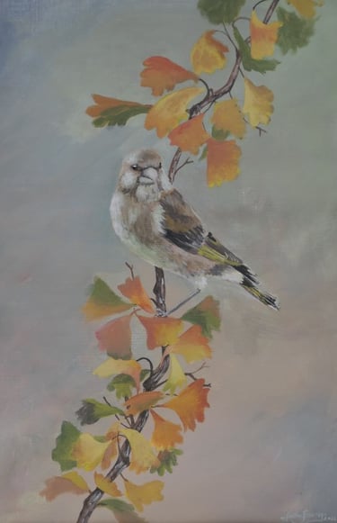 Verderon - acrilico 35x50cm