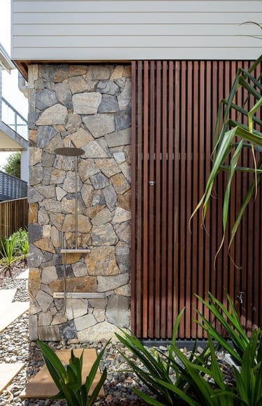 doğal taş görünümlü kültür taşı dış cephe uygulaması