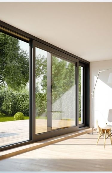 fransız balkon korkuluk ve cam sistemi uygulaması