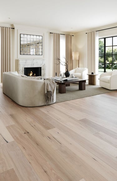 modern salon için laminant parke döşeme