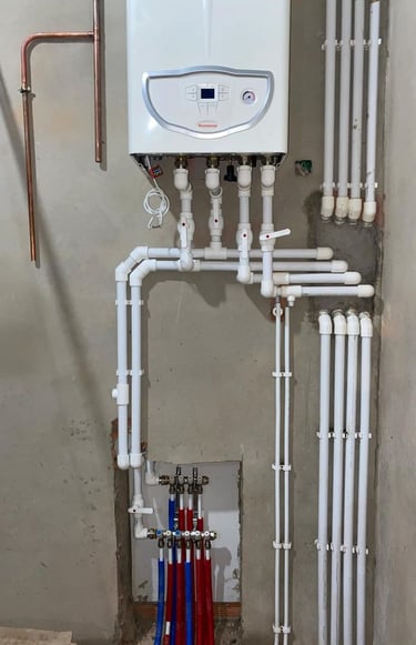 temiz işçilik ile yapılan tesisat projeleri