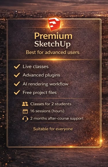 Sketchup premium course 