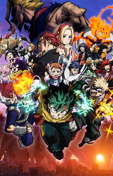 My Hero Academia Ahora es tu turno poster
