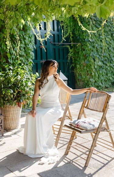Vestido de novia a medida