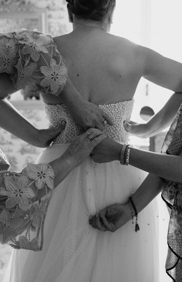 Preparatifs photo mariage