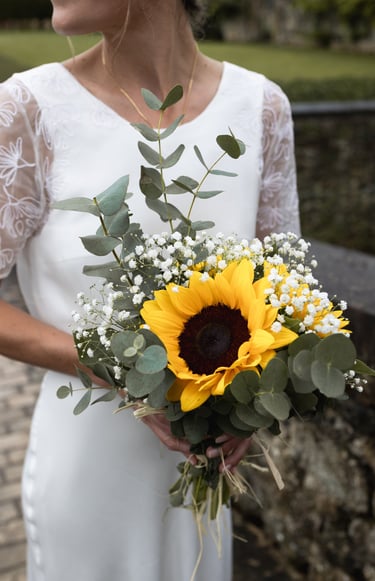 Bouquet de la mariée château d'anizy