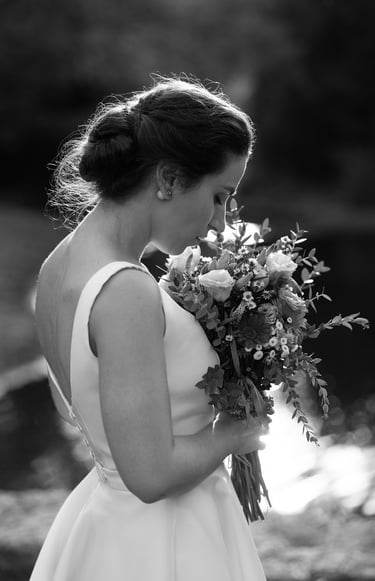 Portrait de la mariée