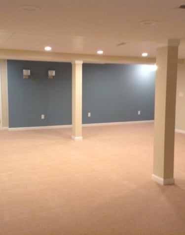Completed Basement Remodel